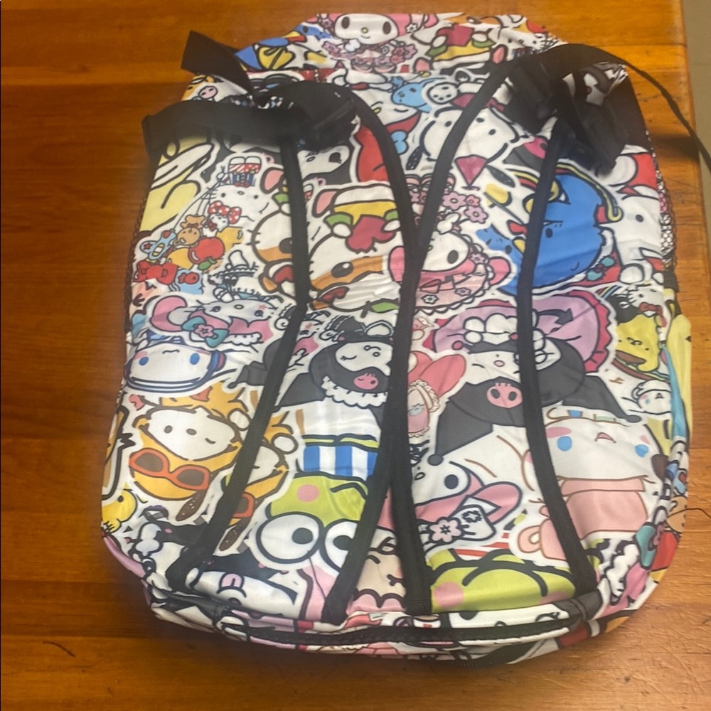 Hello Kitty Multicolor Character Backpack - Picture 2 of 3